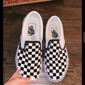 Checkered Vans